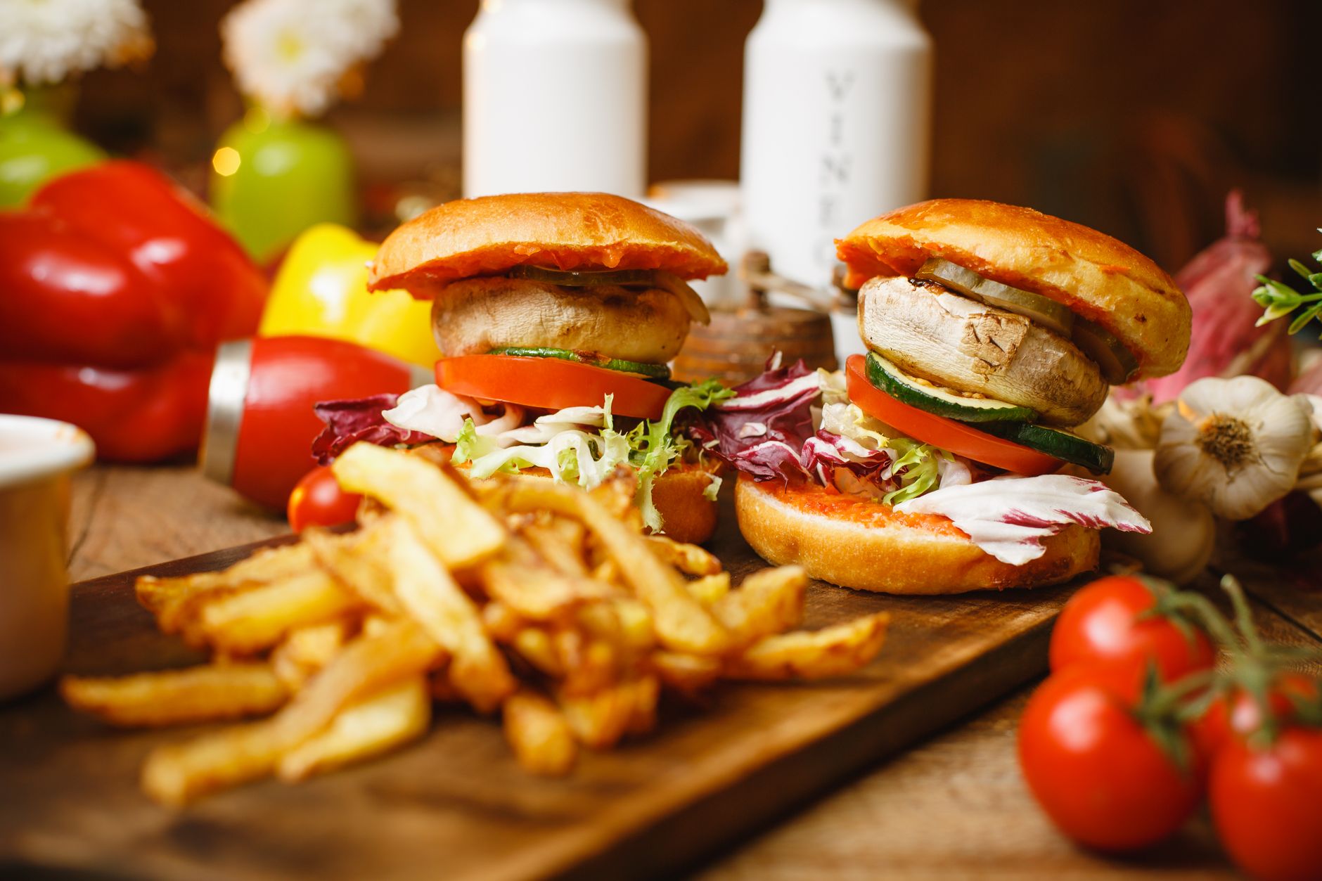 A styled restaurant dish photographed for menus and social media